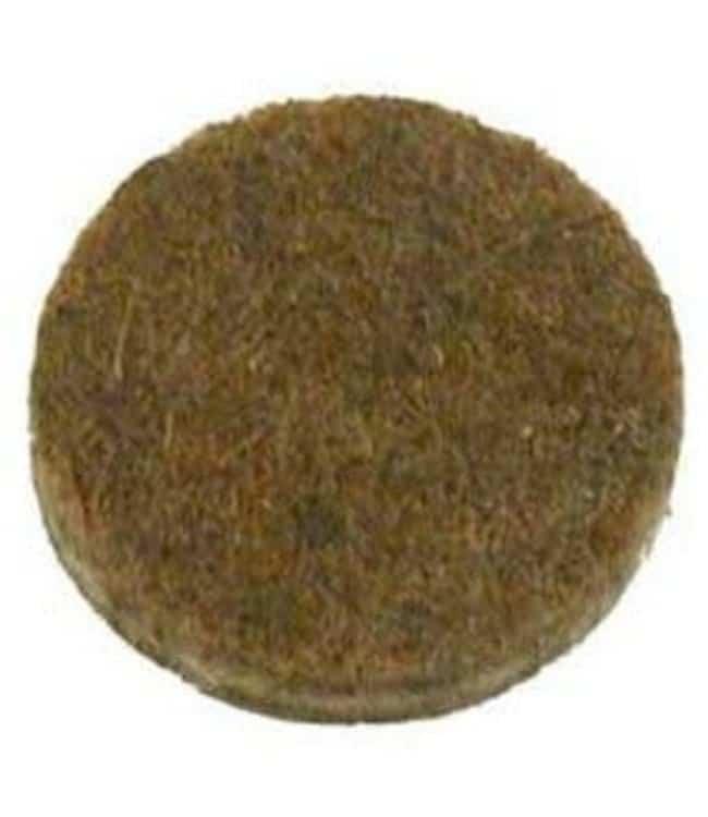 Anti-krasvilt, zelfklevend bruin ø28 mm per 9 stuks - Bladi