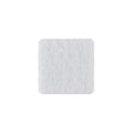 Kratzfester Filz, selbstklebend weiß 25 x 25 mm pro 9 Stück | BLADI.