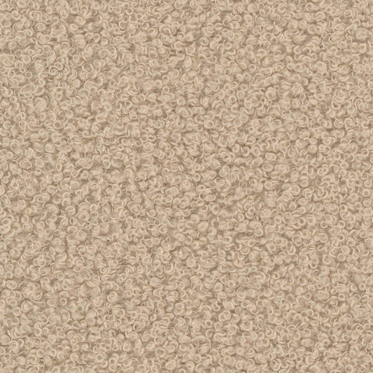 Bouclé Teddy stof - Beige - Bladi