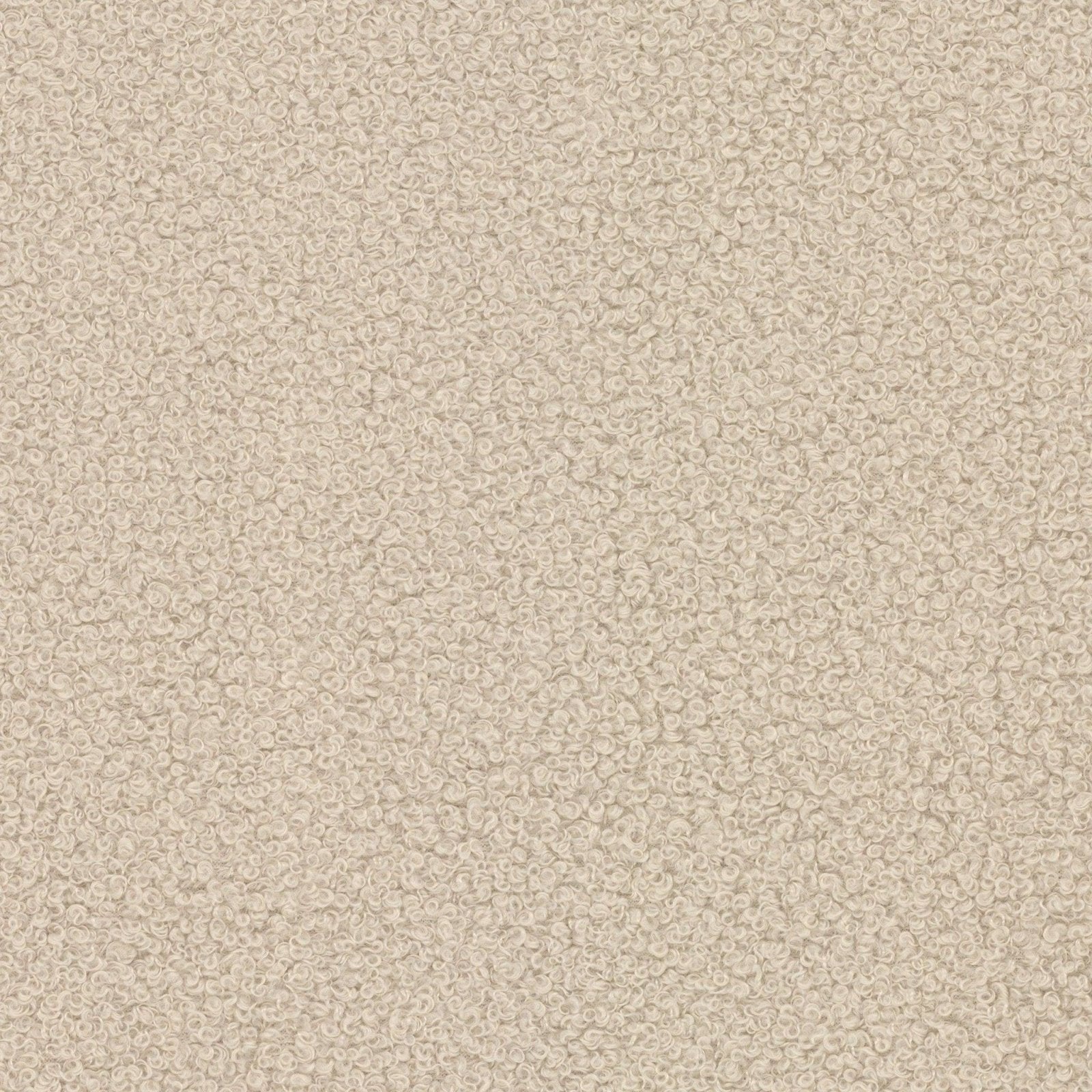 Boucle Teddy velour fabric - cream - Bladi