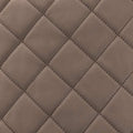 Bronco faux leather checked 5 x 5 cm - dark taupe - Bladi