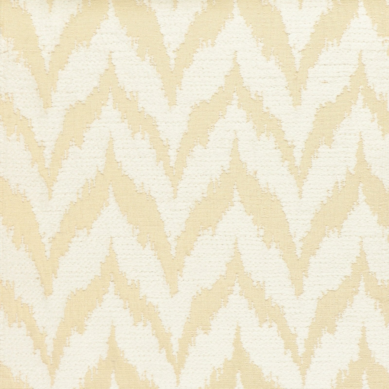 Chenille meubelstof Dubai - collectie G - wit - Bladi
