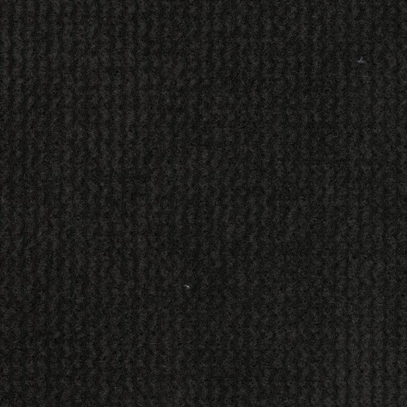 Chenille rib / Rib chenille - zwart - Bladi
