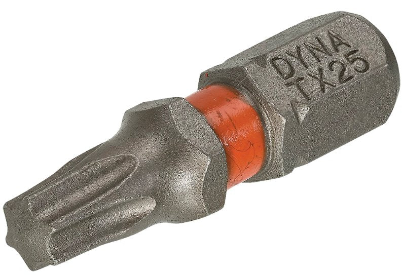 DYNAPLUS SCHROEFBIT 25MM TX-25 ORANJE - Bladi