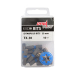 DYNAPLUS SCREW BIT 25MM TX-30 BLUE | BLADI.