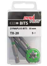 DYNAPLUS SCREW BIT 50MM TX-20 GREEN - Bladi