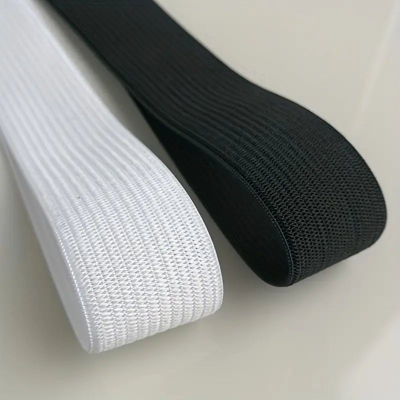 Elastiek 10mm per meter - wit - Bladi