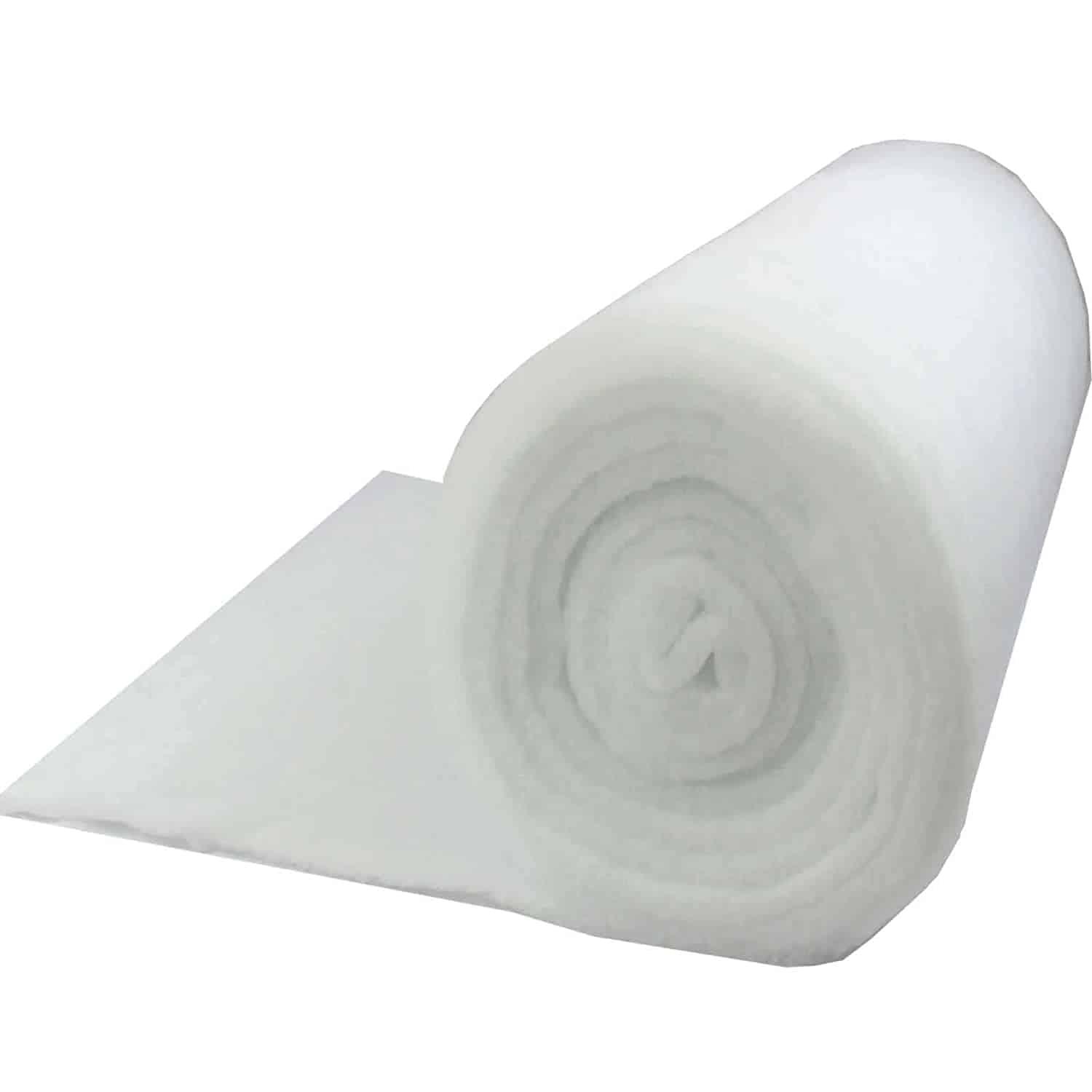 Fiberfill / Dacron / wattine per meter - 100 gram - Bladi