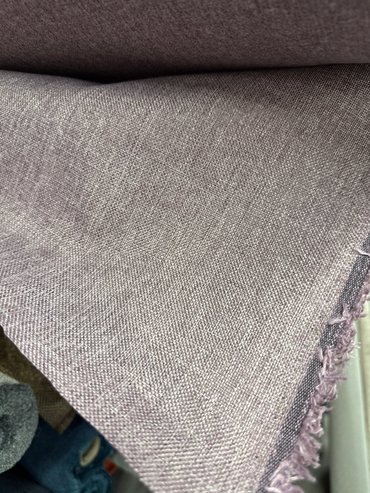 Figaro linnen - look - oud roze - Bladi