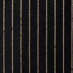 velvet Skali stripes Gold - black - Bladi