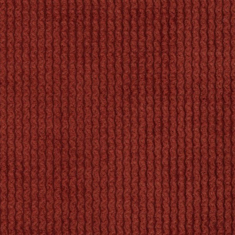 Ribbed chenille - brique - Bladi