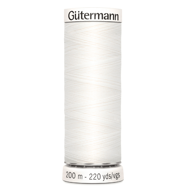 Gütermann Allesnaaigaren 200m - Wit