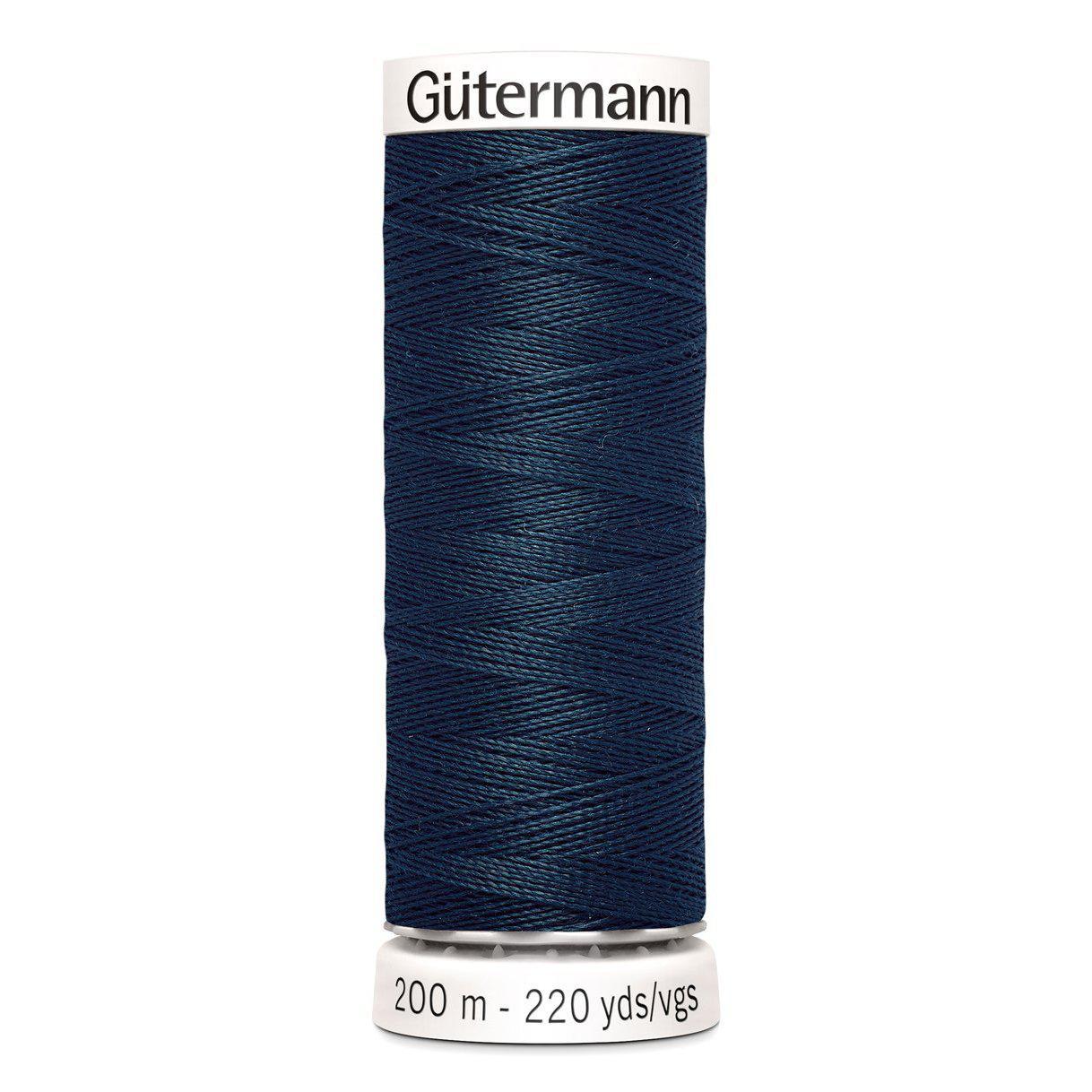 Gütermann Allesnaaigaren 200m - Donker petrol 764