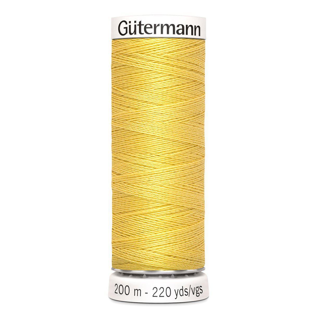 Hilo de coser universal Gütermann 200m - Amarillo 327