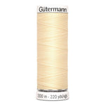 Hilo de coser universal Gütermann 200m - Amarillo claro 610