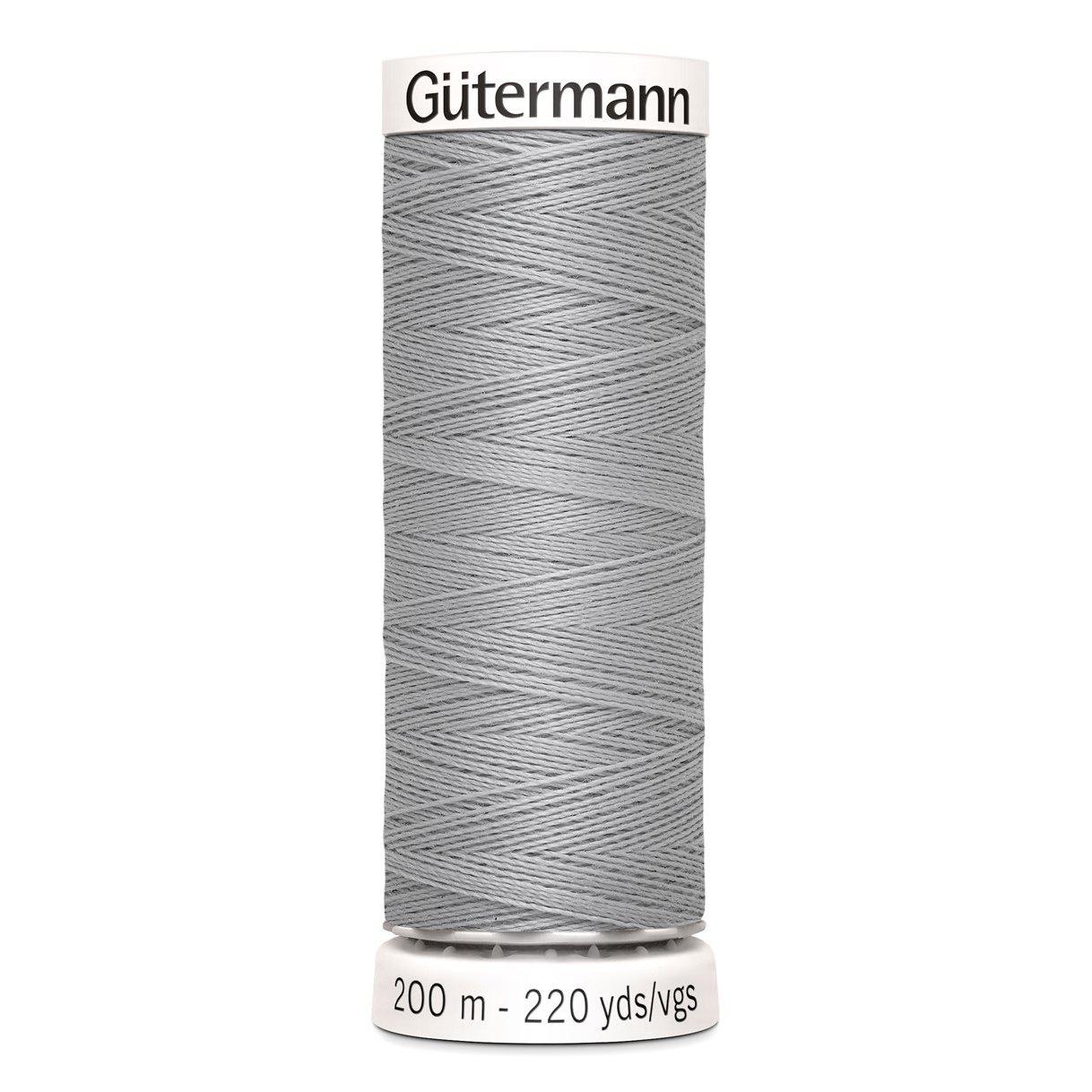 Gütermann Hilo Coselotodo 200m - Gris claro 38