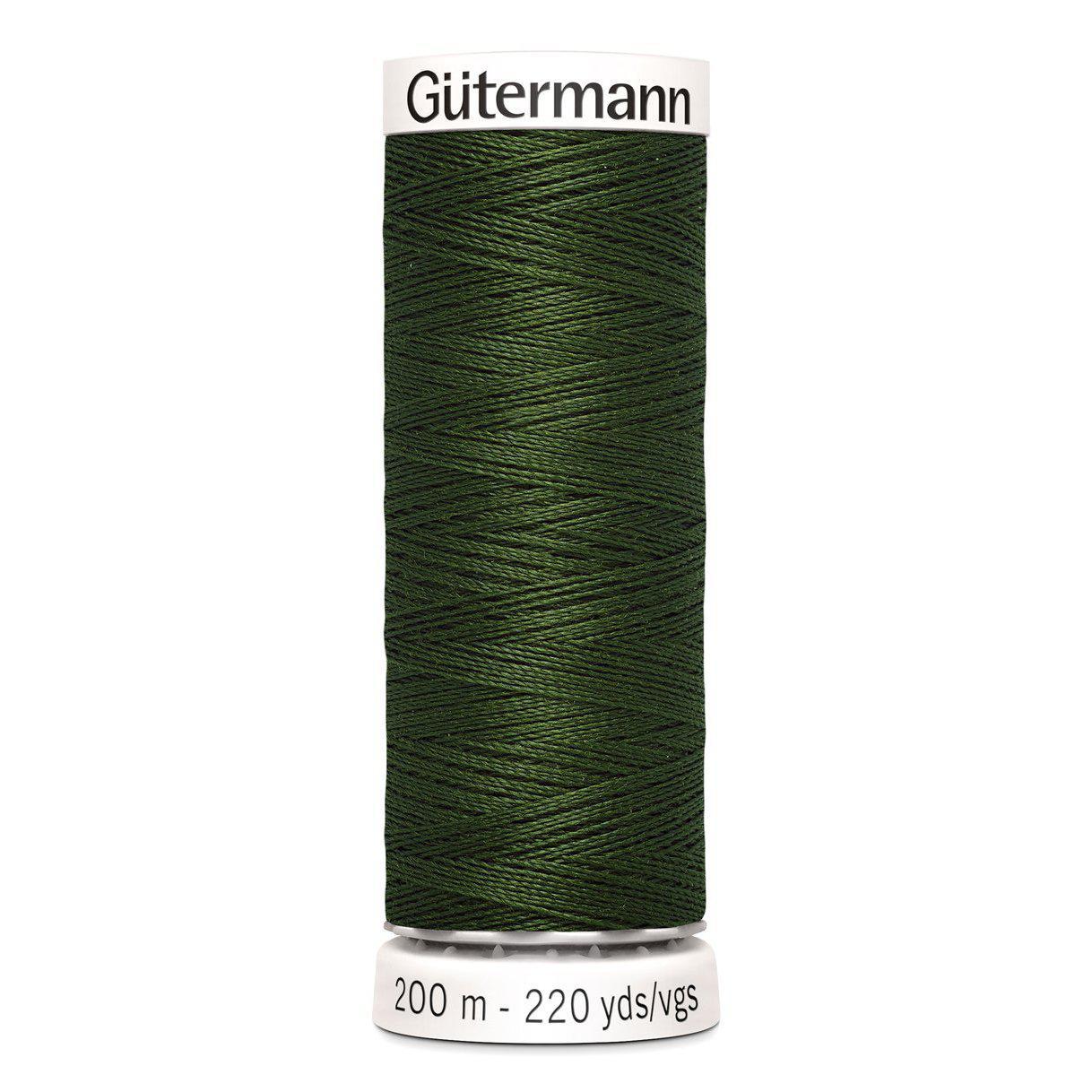 Gütermann Allesnaaigaren 200m - Donker legergroen 597
