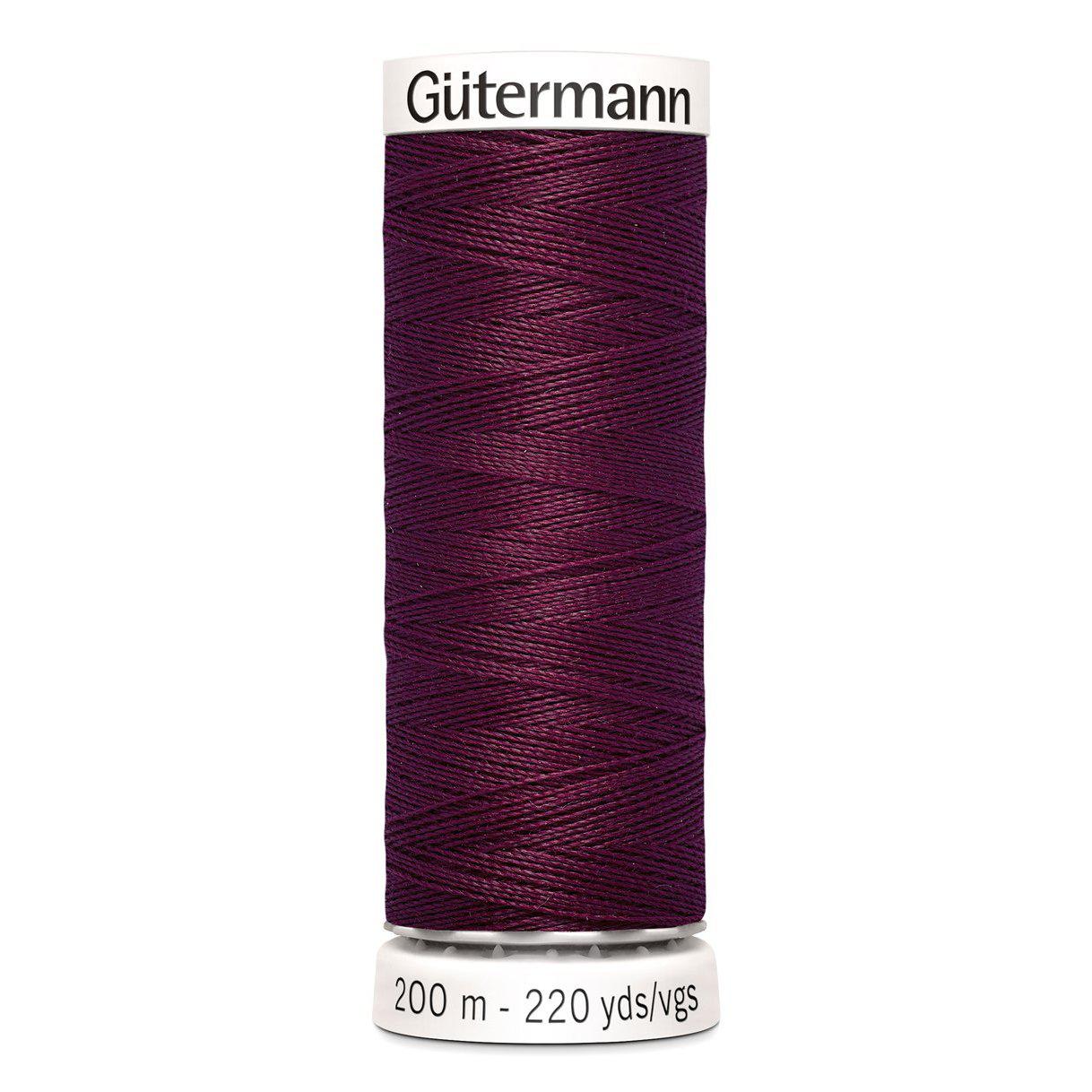 Gütermann Hilo para coser todo 200m - Burdeos oscuro 108