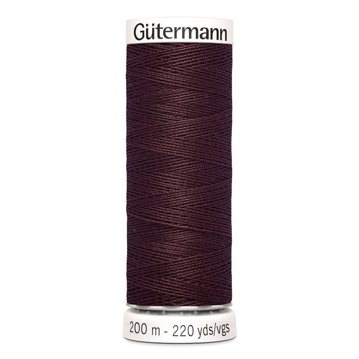 Gütermann Hilo Coselotodo 200m - Burdeos oscuro 175