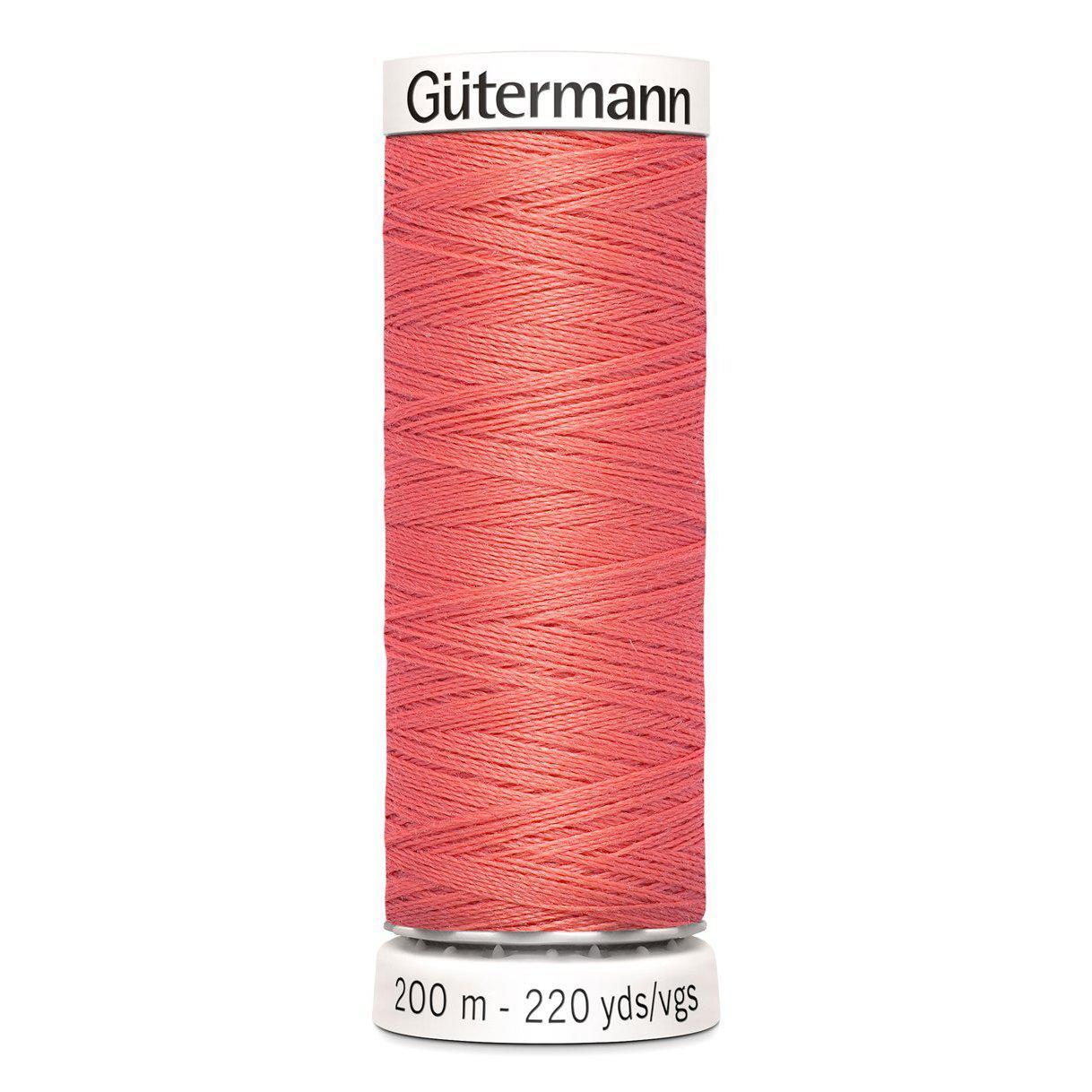 Gütermann Hilo para coser todo 200m - Salmón oscuro 896