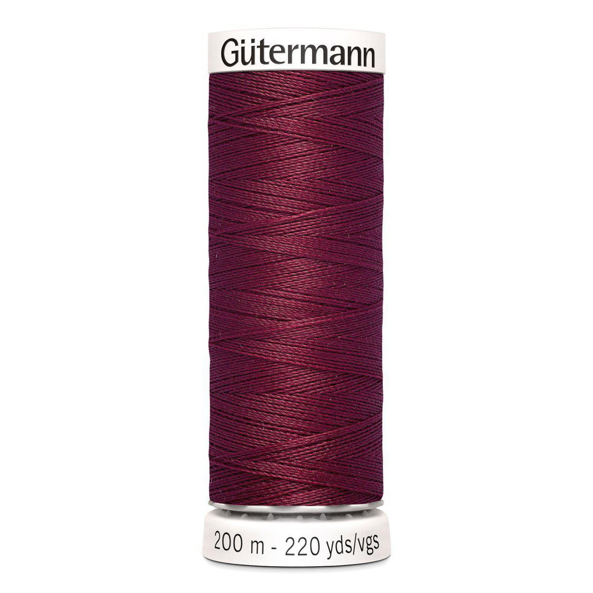 Gütermann Hilo para coser todo 200m - Burdeos claro 375