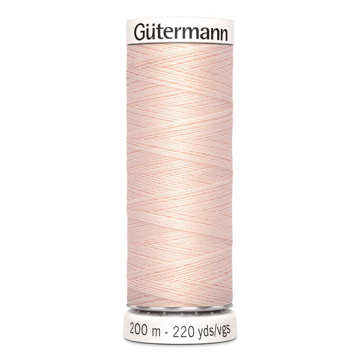 Gütermann Allesnaaigaren 200m - Licht zalm roze 210