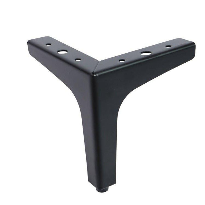 pied de meuble d'angle droit 13 x 13 cm hauteur 15 cm - noir - Bladi
