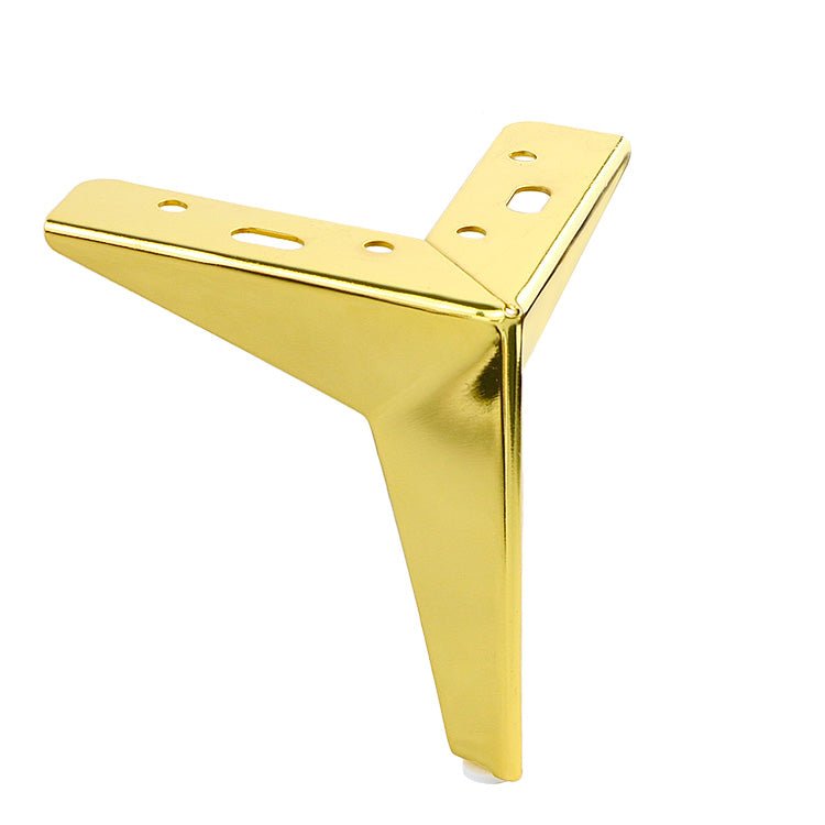 hoekpoot metaal 13 cm hoog - Goud - Bladi