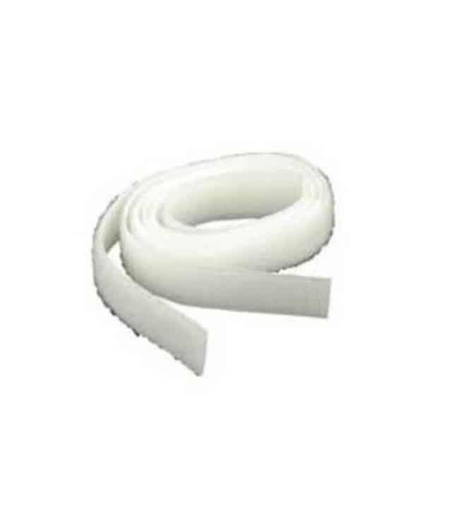 Klittenband, wit haak en lus 20 mm x 1 m - Bladi