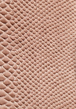 faux leather / leatherette Anakonda - snake - beige - Bladi