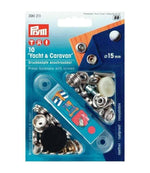 Prym sew-free press studs 15mm | BLADI.
