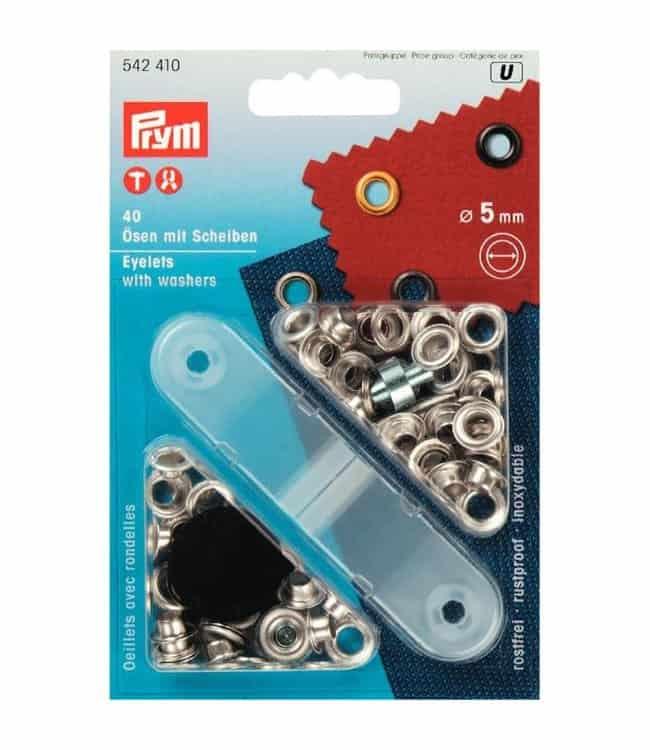 Prym Ring+Schijf 5mm (krt) - Bladi