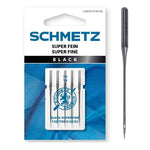 Schmetz Schwarz Superfein 5 Nadeln 70-10 | BLADI.