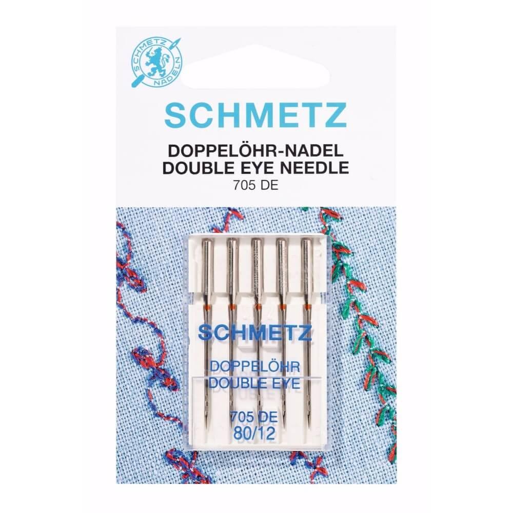 Schmetz Doppelöhr 5 Nadeln 80-12 | BLADI.