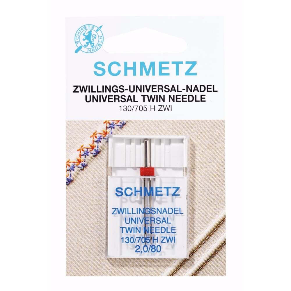 Schmetz Tweeling 1 naald 2.0-80 - Bladi