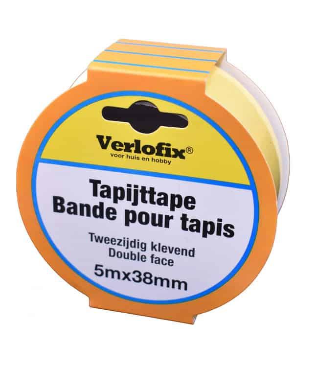 tapijttape dubbelzijdig PP 5m x 38mm - Bladi