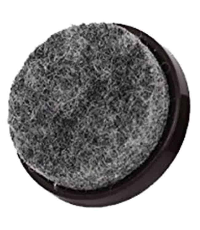 Filzgleiter selbstklebend mit Power-Klebekraft braun ø24 mm 16 Stück | BLADI.