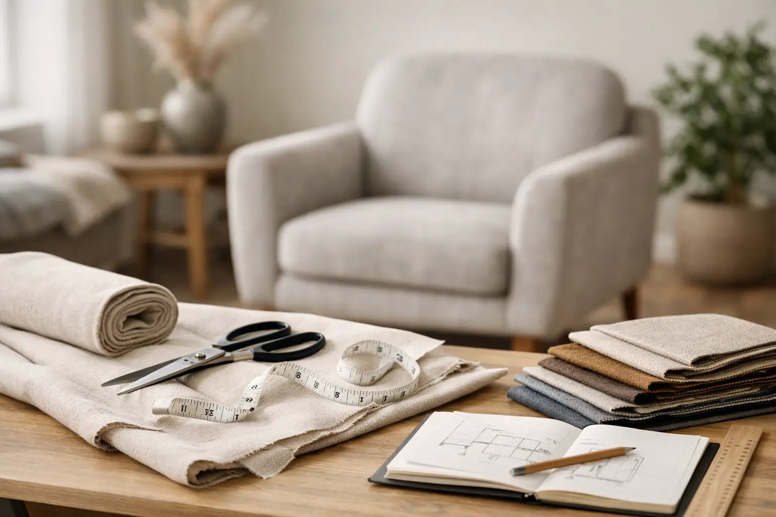 Hoeveel stof voor fauteuil? Zo rekent u het uit