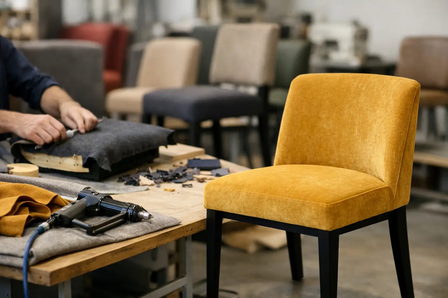 Horecastoelen herstofferen in de praktijk