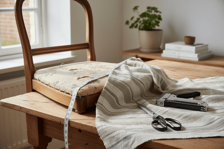 Stoel opnieuw bekleden: wat kost het? - BLADI meubelstoffen