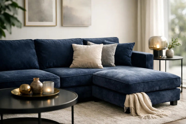 Velvet bekleding voor bank die lang mooi blijft - BLADI meubelstoffen