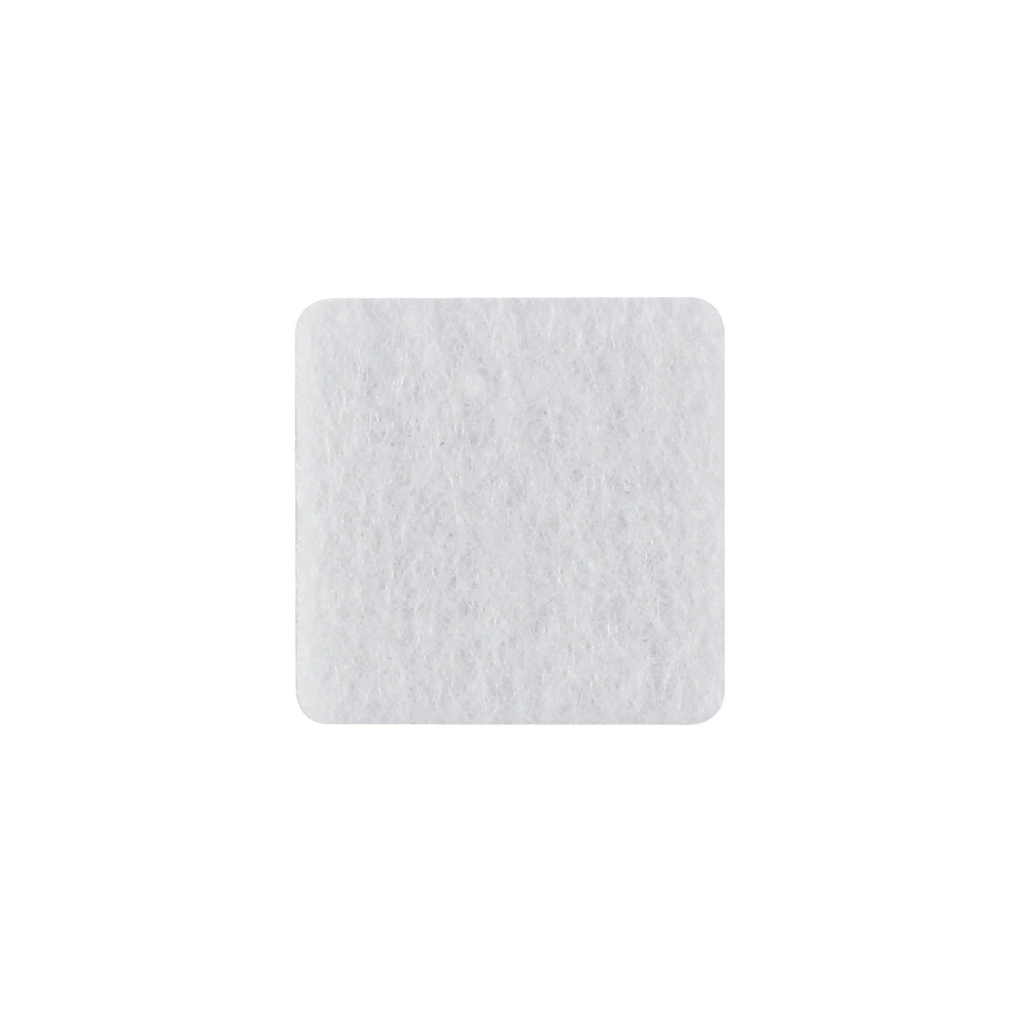Anti-krasvilt, zelfklevend wit 25 x 25 mm per 9 stuks - BLADI meubelstoffen