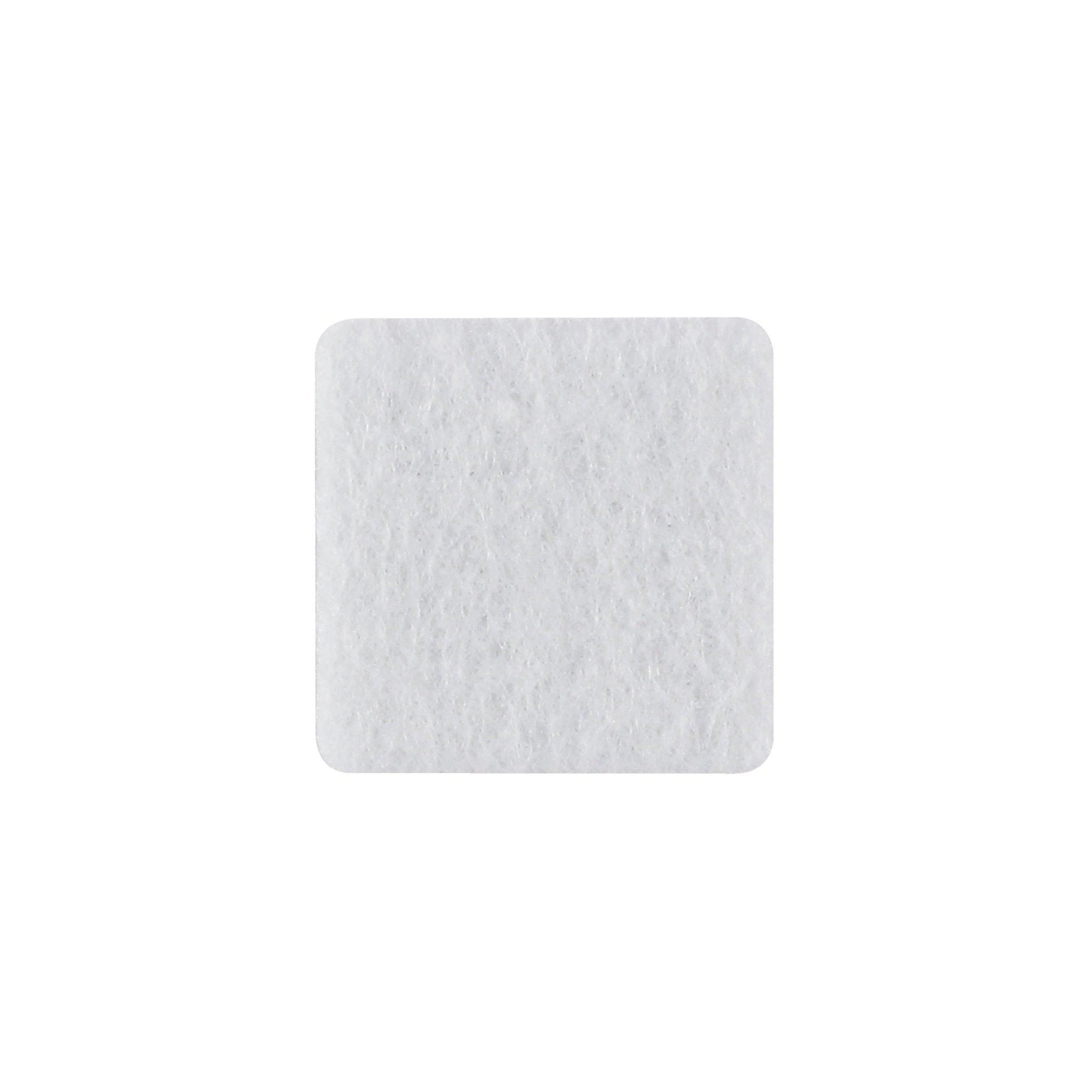 Anti-krasvilt, zelfklevend wit 25 x 25 mm per 9 stuks - Bladi