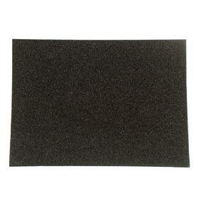 Anti-slip rubber, zelfklevend zwart 75 x 100 mm per 1 stuk - BLADI meubelstoffen