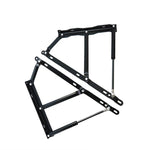 Mécanisme élévateur de lit/système de rangement 52 cm, ensemble avec vérins à gaz (800 N) - Bladi