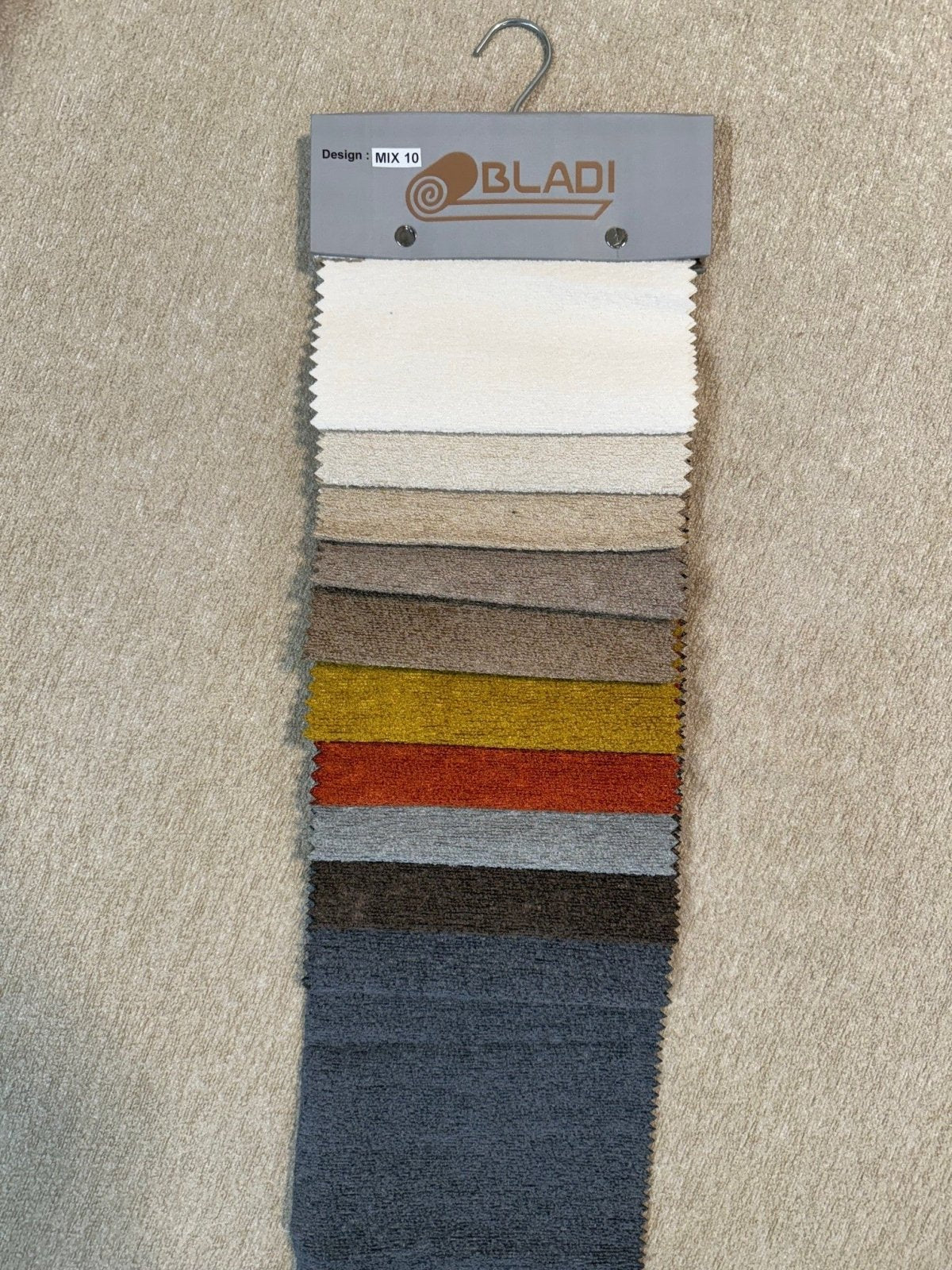 Bouclé Chenille stalenhanger - Bladi