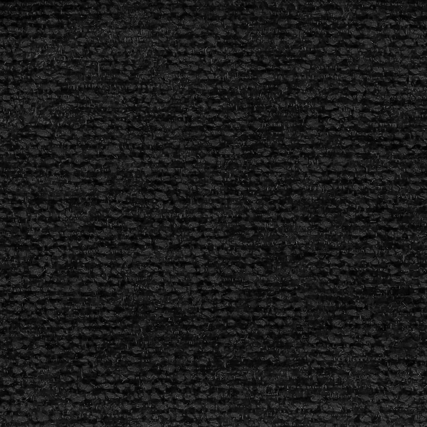 Bouclé Chenille - zwart - Bladi