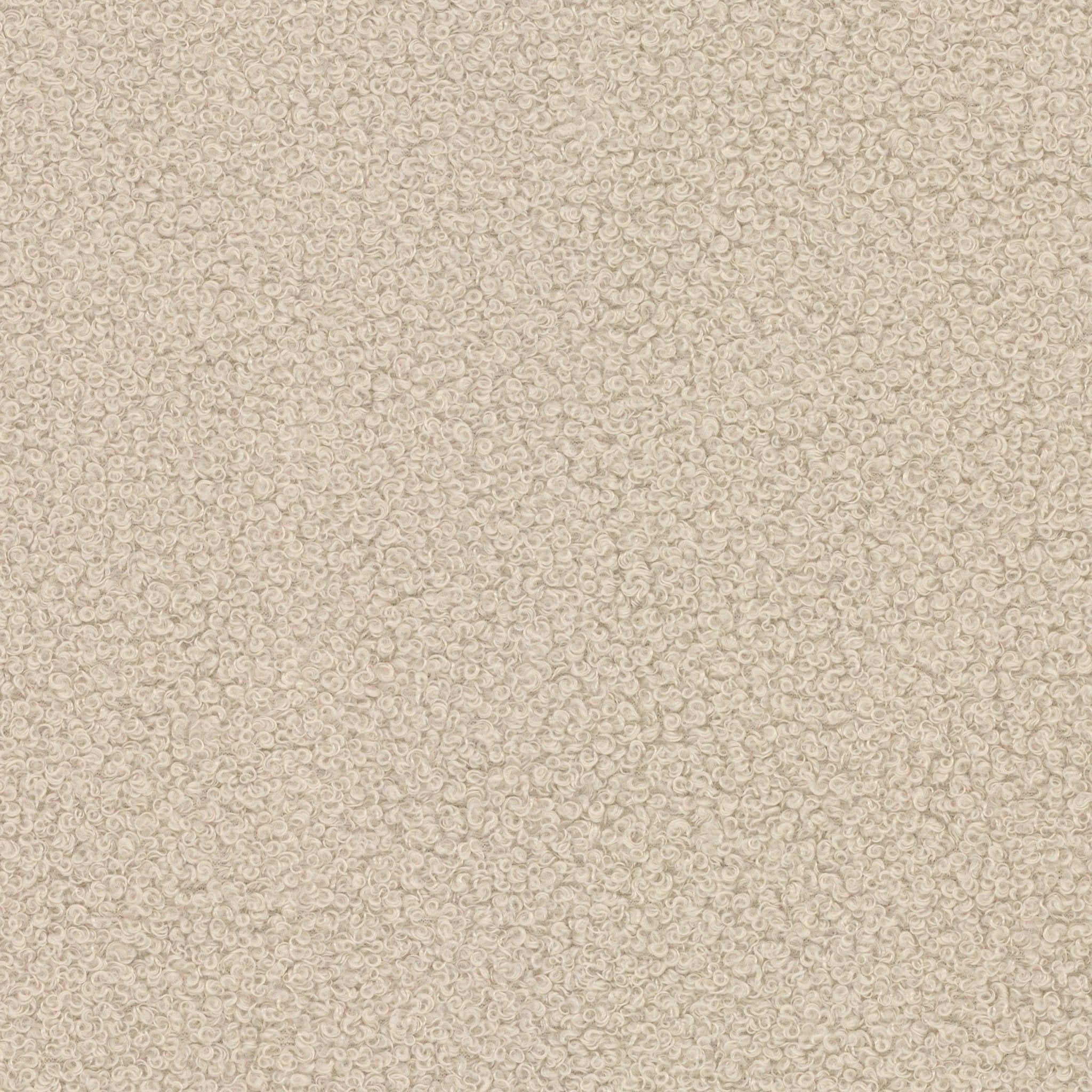 Bouclé Teddy stof - Creme - Bladi