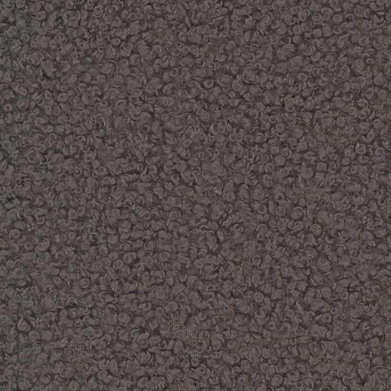 Bouclé Teddy velours stof - antracite - Bladi