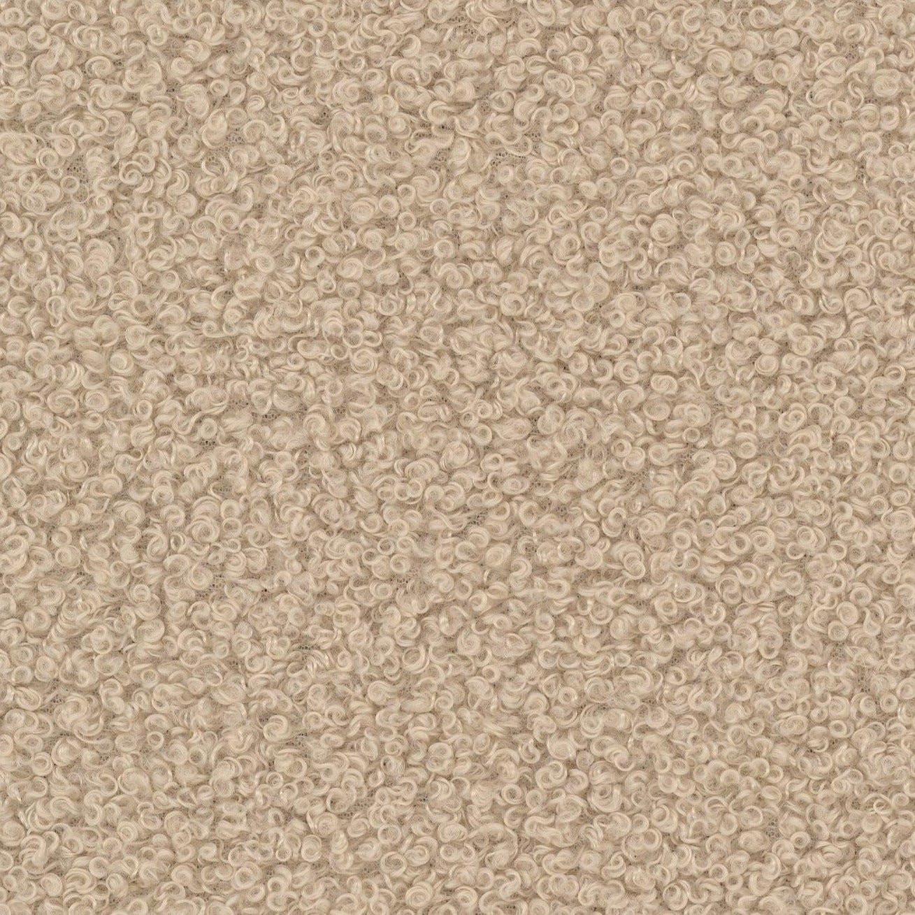Bouclé Teddy velours stof - beige - Bladi